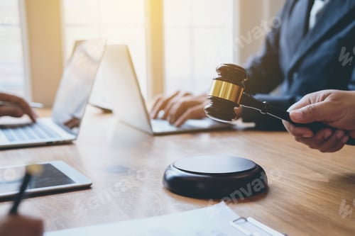 Preview: lawyer consultation with his client, in the office of the attorney.