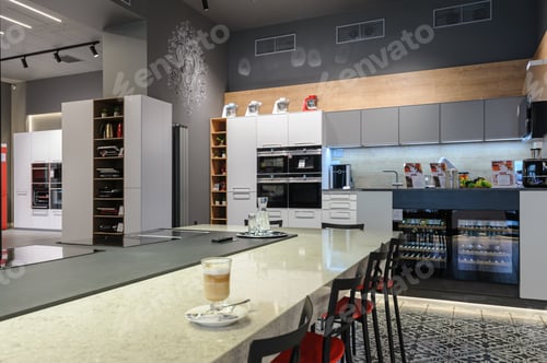 Preview: Premium home appliance store interior