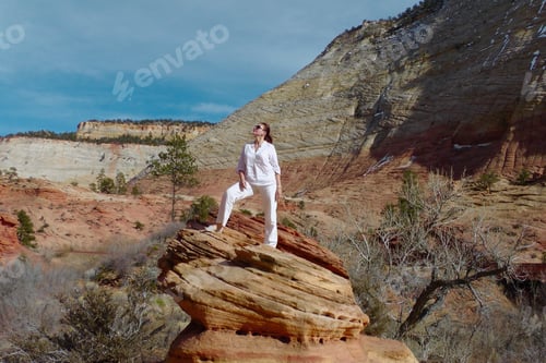 Preview: Exploring in Zion National Park. Utah.