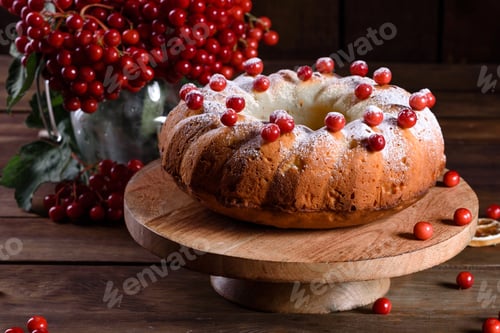 Preview: Traditional Christmas cranberry pie