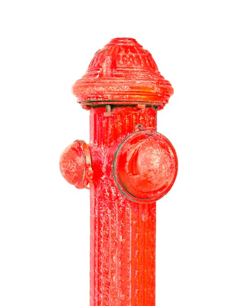 Preview: Fire Hydrant isolated on white