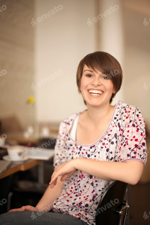Preview: Student girl laughing