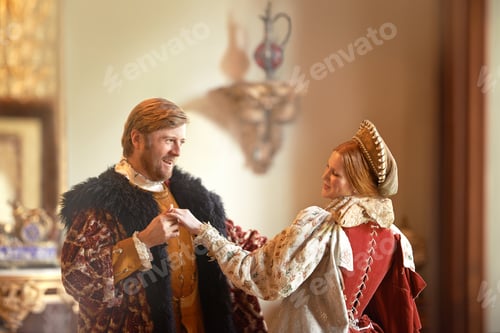 Preview: Dance Royale. A king and queen dancing together in their palace.