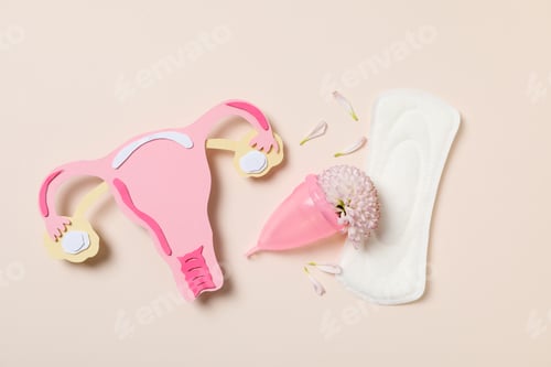 Preview: Women's health and women's healthcare concept with uterus