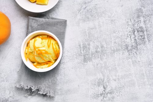 Preview: Tasty orange ice cream