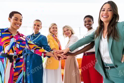 Preview: Group of businesswomen meeting in the office