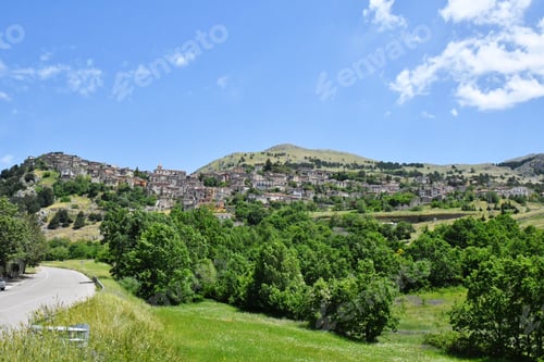 Preview: The village of Marsicovetere in Basilicata, Italy.