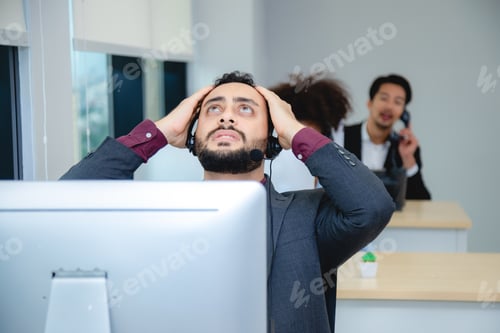 Preview: Effective Problem Resolution: Call Center Operator Provides Support and Service with Professionalism