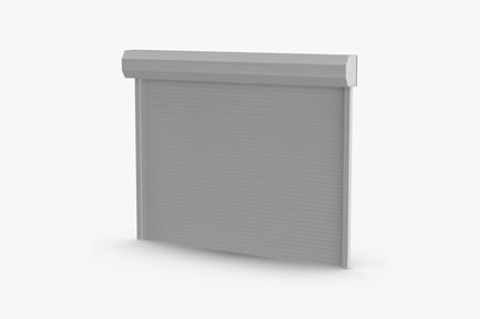 Preview: Clean Industrial Rolling Storefront Gate