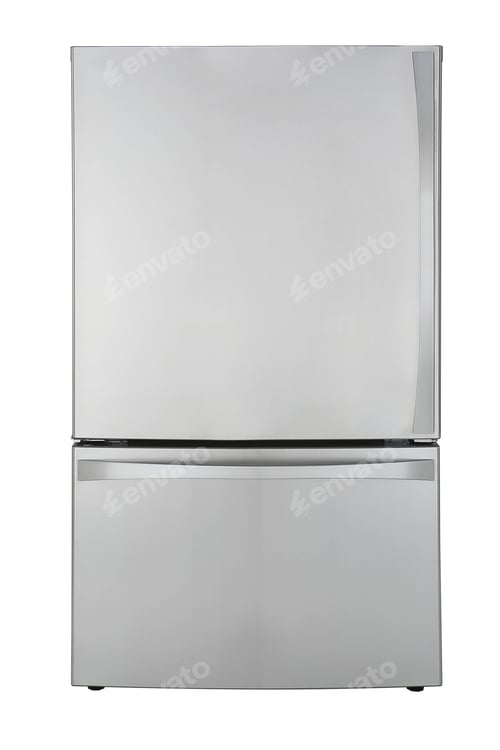 Preview: Refrigirater isolated on white background
