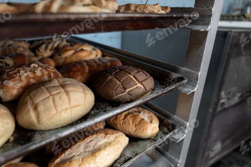 Preview: Fresh mexican chocolate and vanilla shell and sweet breads