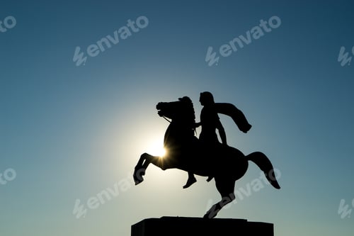 Preview: Statue of Alexander the great in Thessaloniki