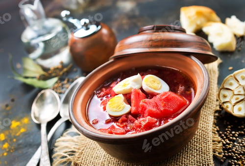 Preview: beet soup