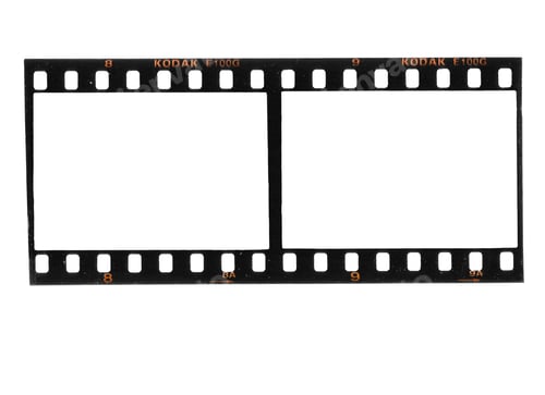 Preview: film frame border strip analog png 35mm negative