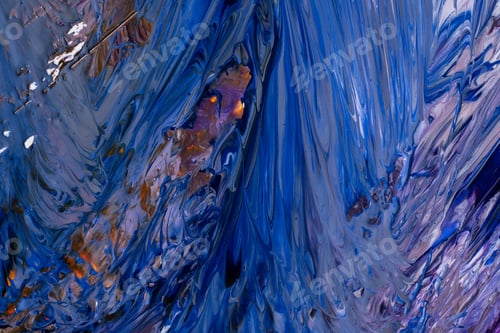Preview: Abstract flow of liquid paints in mix
