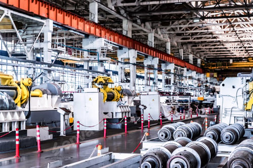 Preview: Interior of workshop in modern industrial plant