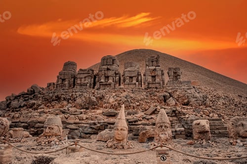 Preview: Travel concept photo. Adiyaman / Nemrut Mountain / Turkey