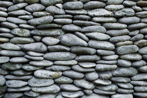 Preview: Texture of pebble stone wall
