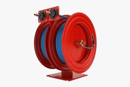 Preview: Industrial Fire Hose Reel - Red