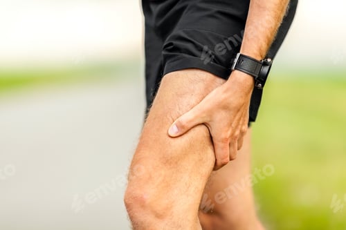 Preview: Painful injury, runners physical muscle pain