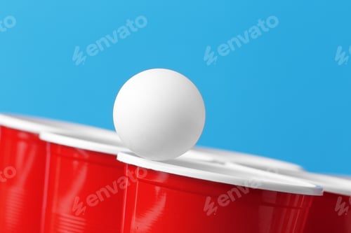 Preview: College party sport - beer pong
