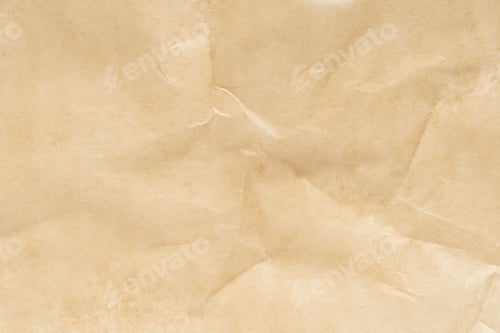 Preview: Vintage aged brown paper texture with creases and folds for background design