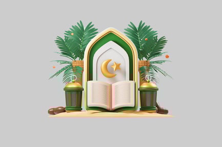 Preview: Ramadan kareem celebration scene