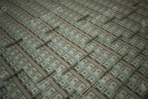 Preview: Money Stacks 100 Dollar Bills