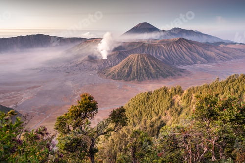 Preview: Amazing view of high mountains and blue sky