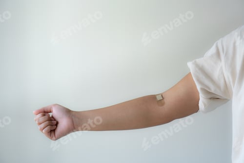 Preview: Blood donation concept. Give blood save up to three lives.
