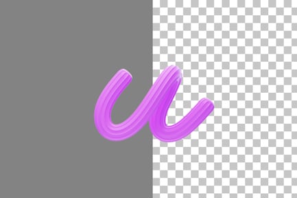 Preview: Creamy U 3D Icon