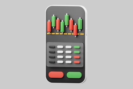 Preview: Stock chart application interface