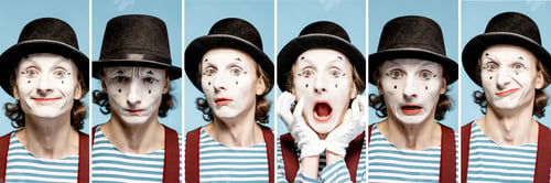 Vista previa: Pantomimes emotions