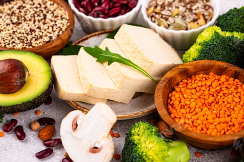 Preview: Vegan keto products. Ketogenic plant-based food