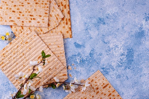 Preview: Traditional Jewish bread matzo for Passover