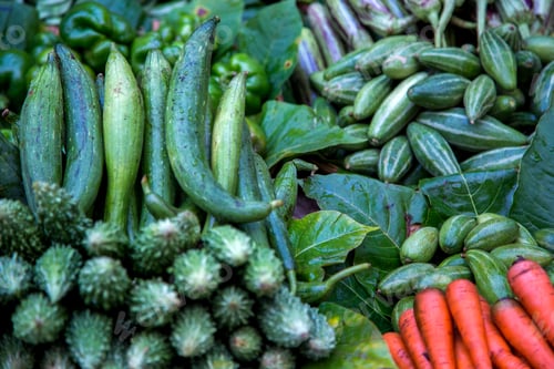 Preview: Vegetable on the market