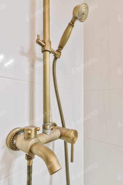 Preview: Built-in stylish antique shower stall faucet