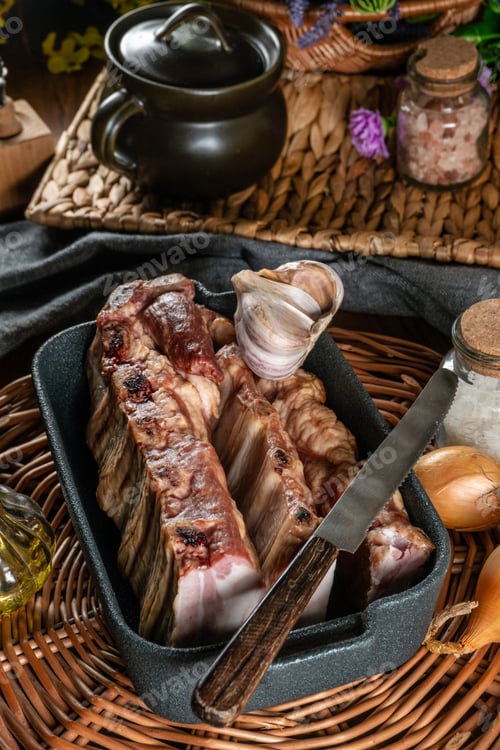 Preview: Smoked spare ribs .