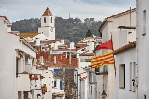 Preview: Picturesque village of Calella de Palafrugell. Girona, Catalonia, Spain