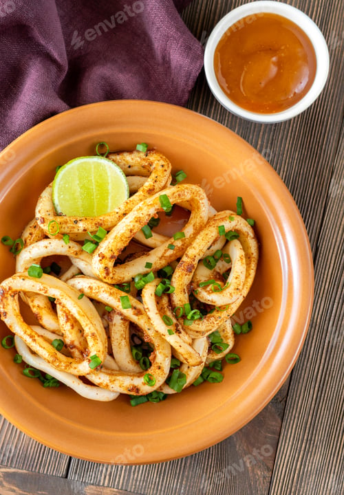 Preview: Fried squid rings