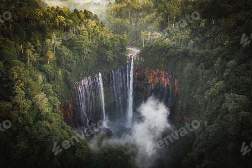 Preview: View of Tumpak Sewu Waterfalls, Indonesia