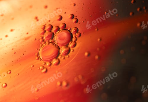 Preview: Oil on water, abstract colorful background
