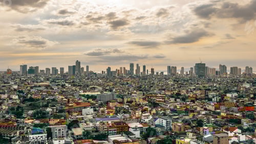 Preview: Aerial view of Manila city