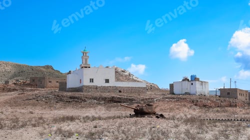 Preview: Unique buildings and cultural landscape of Socotra under a bright blue sky