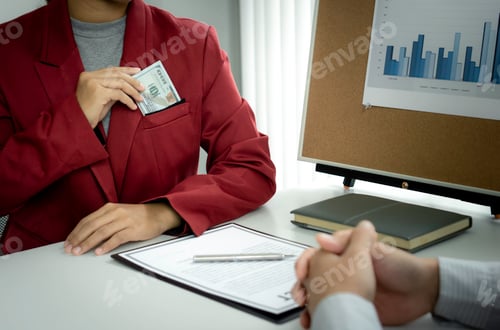 Preview: A female land brokerage is fetching dollar bills in cash to bribe male Land Department officials to