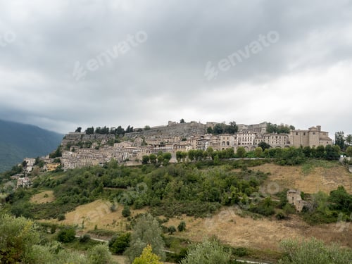 Preview: Cityscape of Civitella del Tronto, Abruzzo, Italy