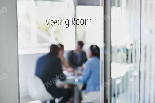 Preview: Shot of a group of businesspeople having a meeting in a boardroom
