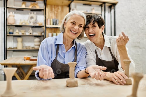 Preview: Laughter in the Studio: A Couples Joyful Pottery Session