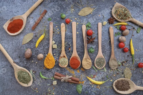 Preview: Colorful spices