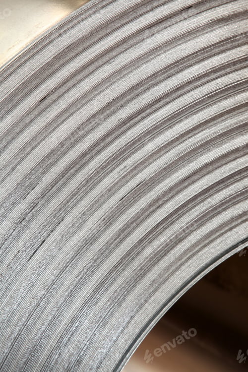 Preview: Rolls of steel sheet